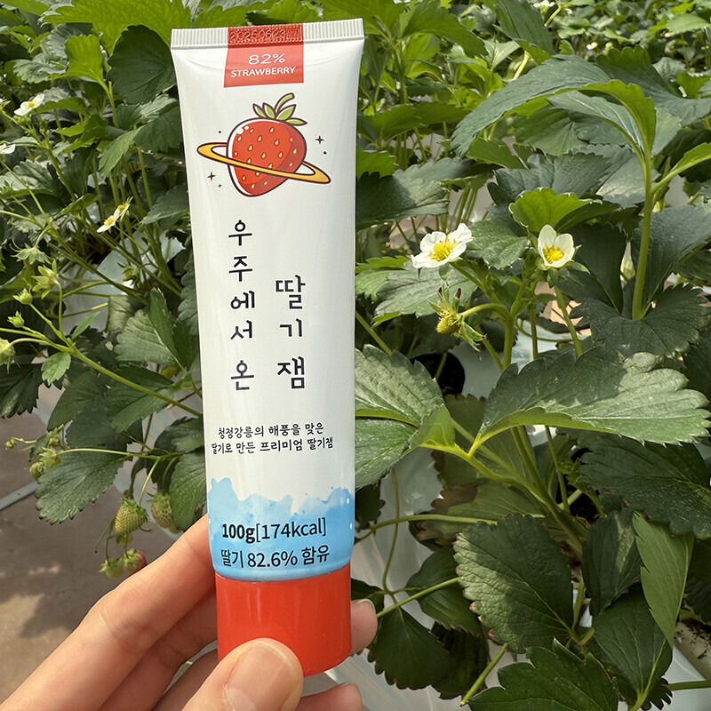 강릉팜,우주딸기 수제 딸기잼100g 10개 딸기함량 82% 맛있는 엄마표 무첨가