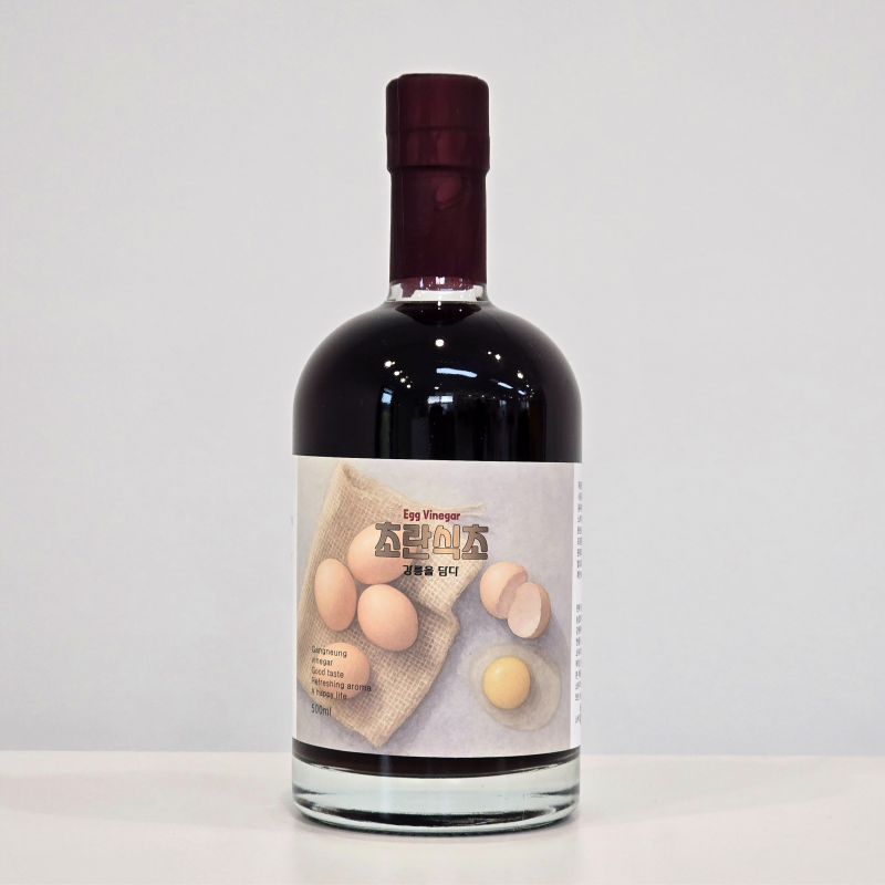 강릉팜,하슬라 자연발효 식초 흑초 500ml 4종 감식초 약콩엉겅퀴 초란 산사보리