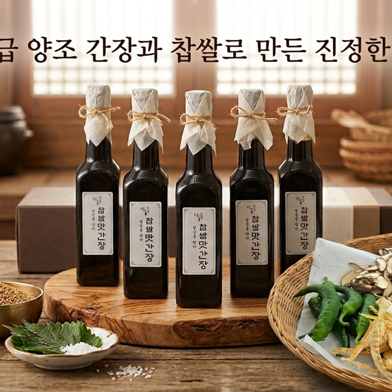 강릉팜,G-MIDAM 강릉미담 찹쌀 맛간장 만능간장