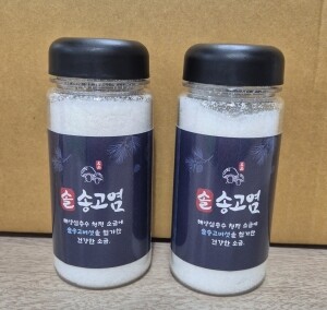솔송고염 버섯소금 330g 2병